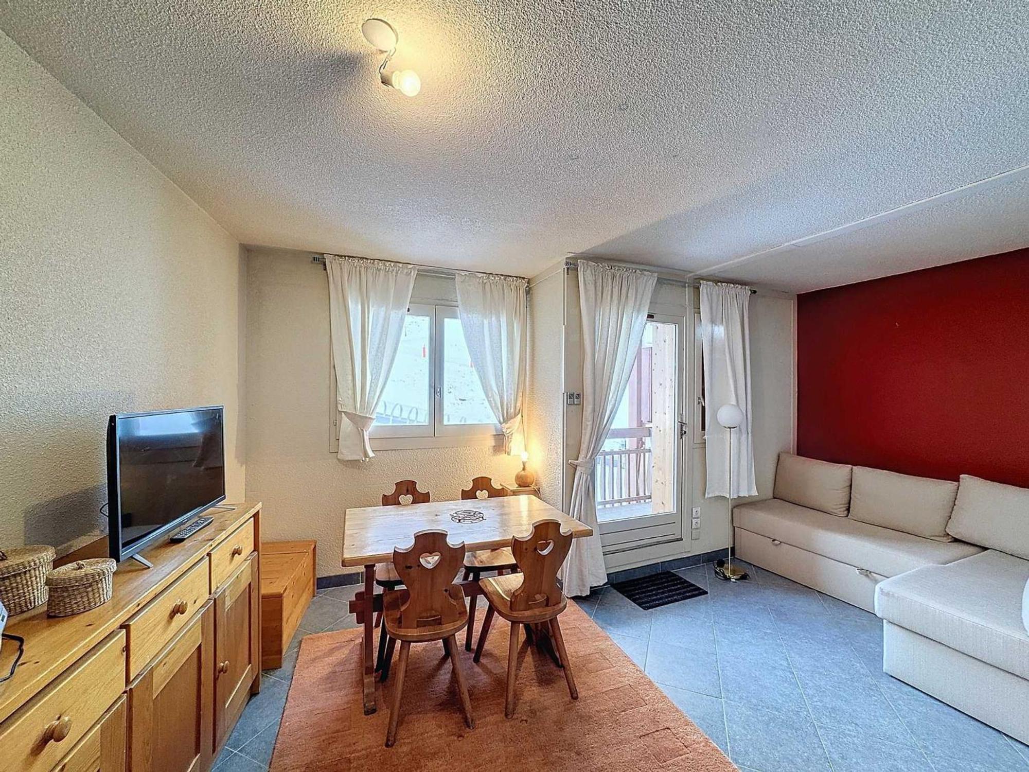 Les Menuires : Ski Aux Pieds, 4 Pers, Animaux Admis, Parking Gratuit - Fr-1-178-398 Appartement Saint-Martin-de-Belleville Buitenkant foto